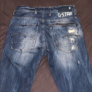 PRE-OWNED G-STAR MENS JEANS SIZE 32/34